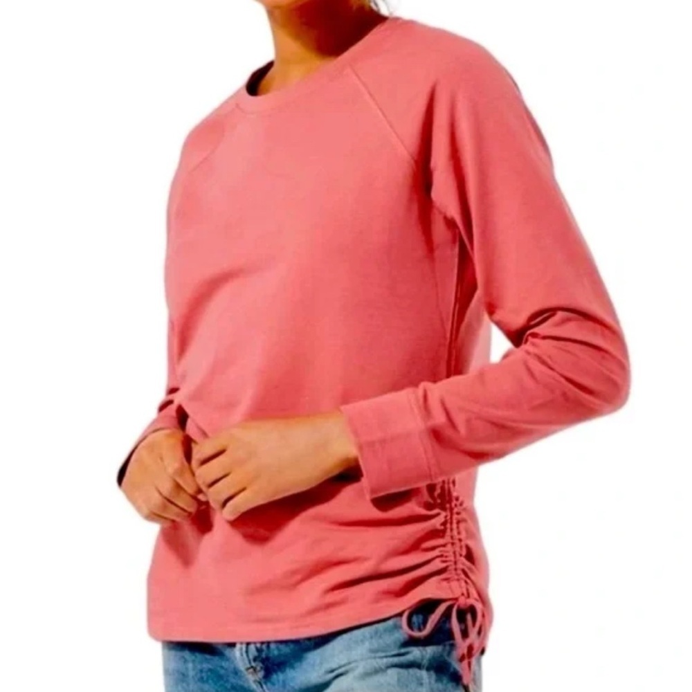 pact | Pullover Sweatshirt with Cinched Ties